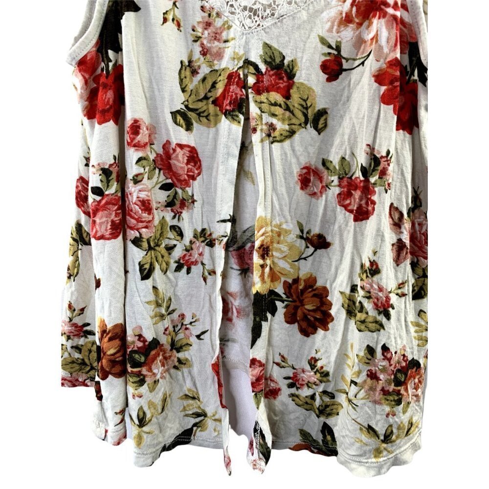 Ambiance Women's Floral Tank Top - Picture 4 of 6